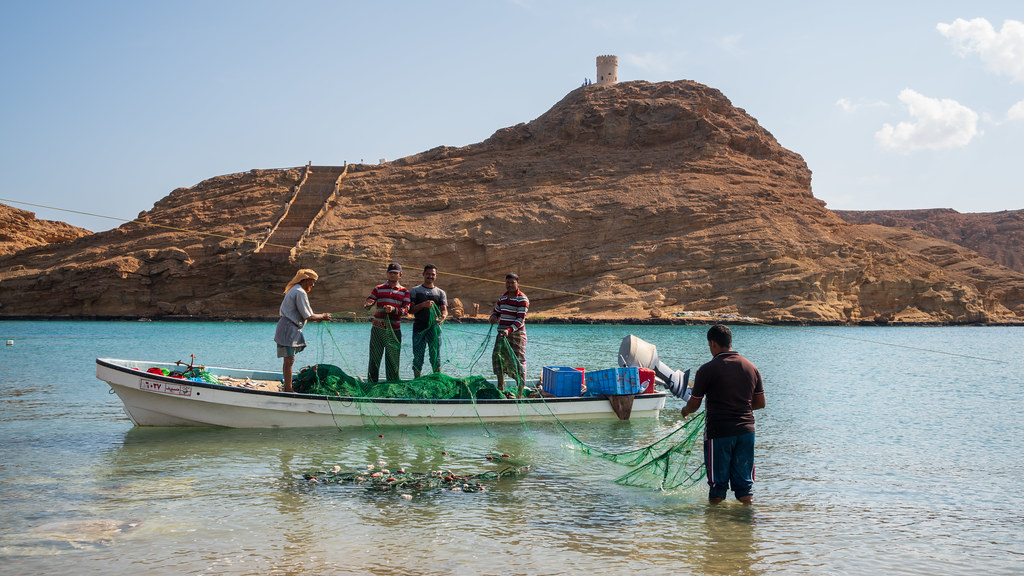 Local fisherman boat