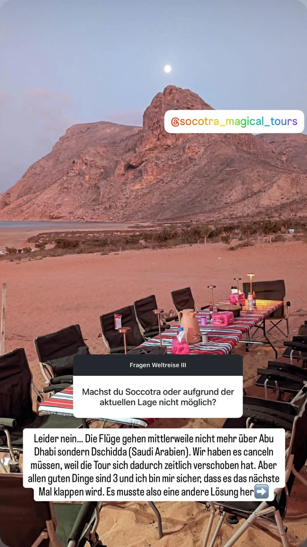 Socotra nature view